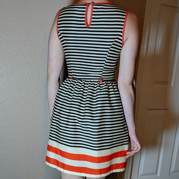 Monteau Los Angeles striped sleeveless dress - Picture 2 of 8